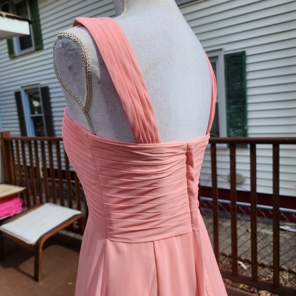 Azazie Short Wedding bridemaid dress size A4 - Picture 5 of 13